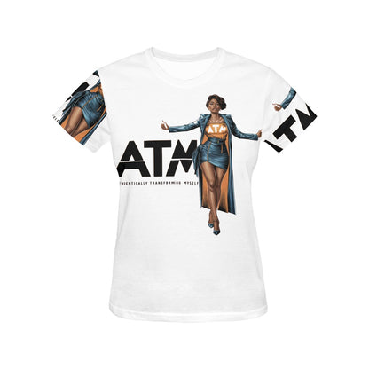 Authentically Transforming Myself Confidant Woman Women's T-shirt