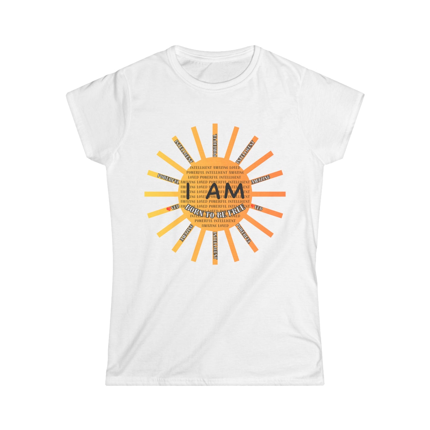 I Am Born to Be Free Women's Softstyle Tee