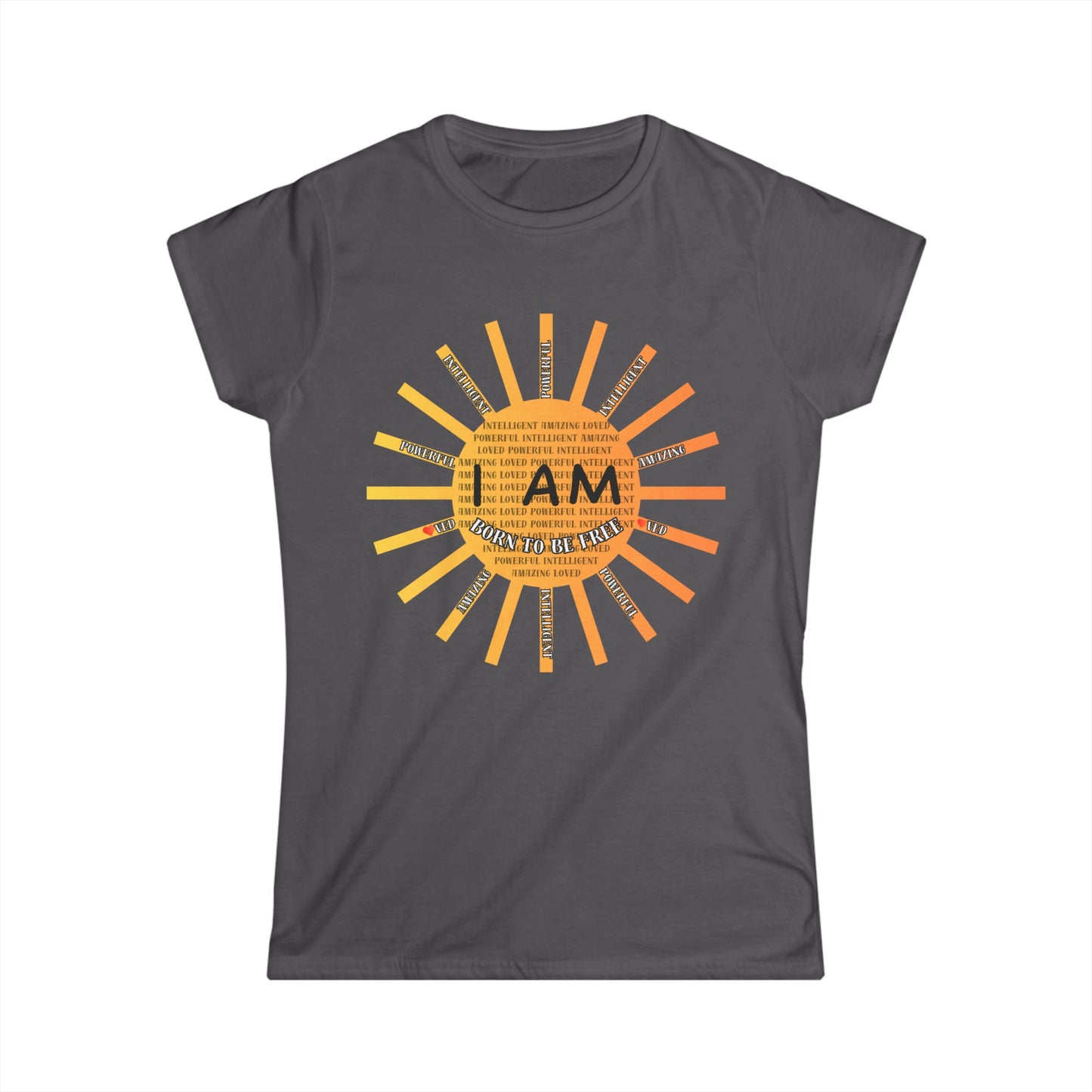 I Am Born to Be Free Women's Softstyle Tee