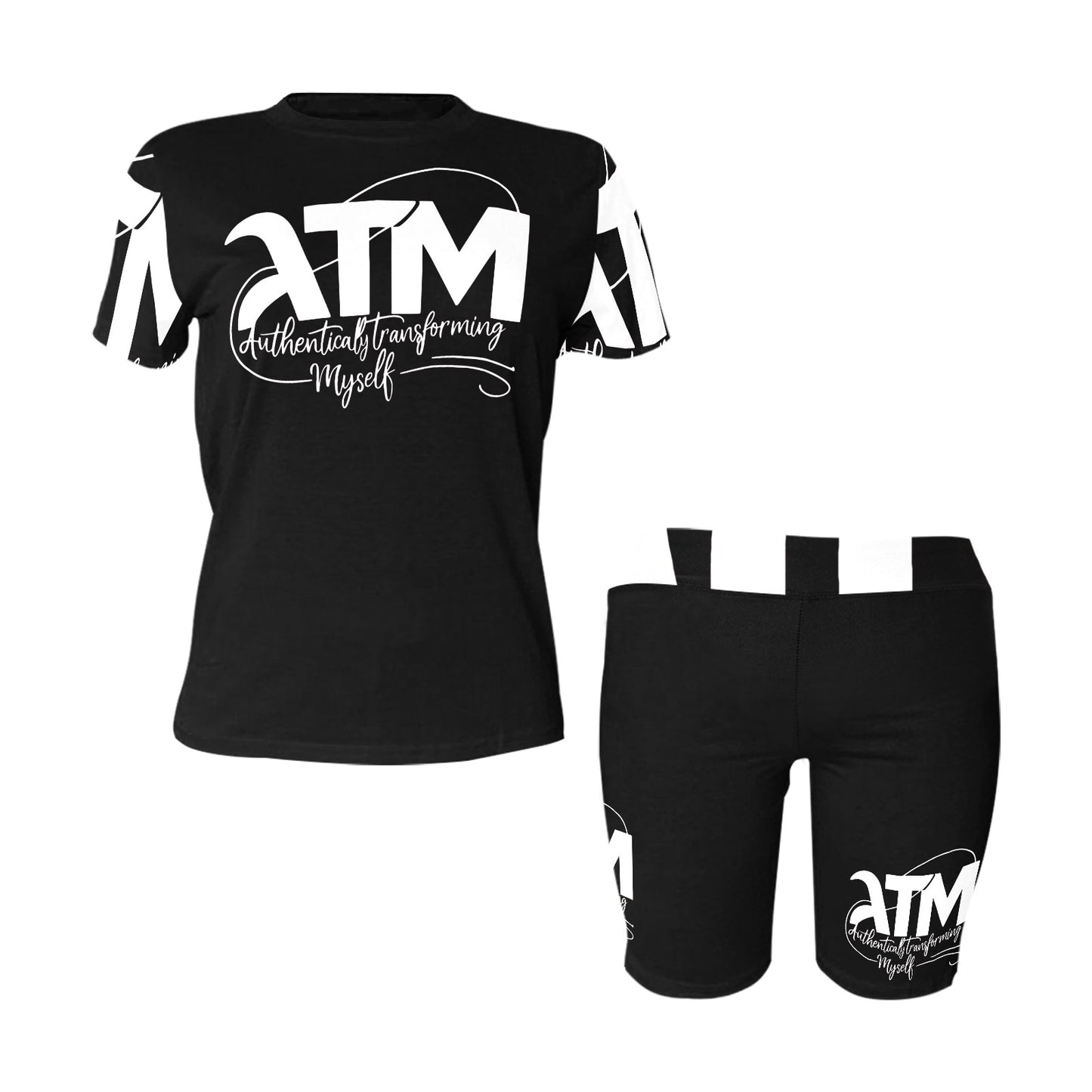 ATM- Authentically Transforming Myself Women's Short Yoga Set