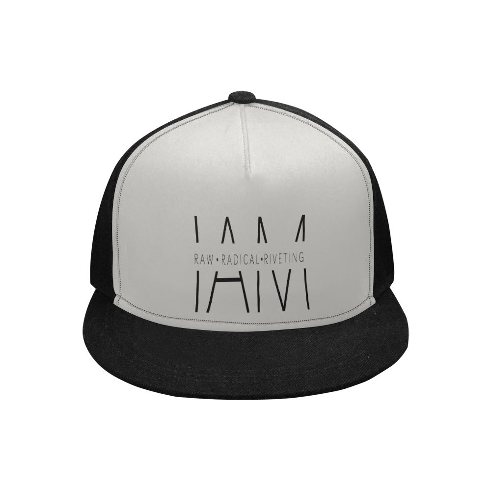 I Am Raw Radical Riveting Snapback Hat