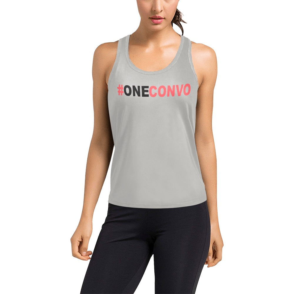 #OneConvo Women's Racerback Tank Top