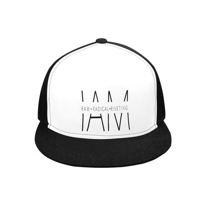 I Am Raw Radical Riveting Snapback Hat