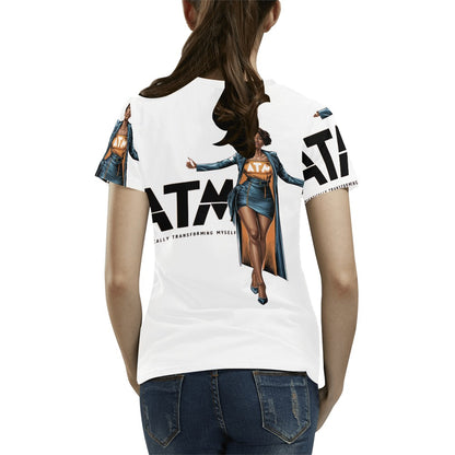 Authentically Transforming Myself Confidant Woman Women's T-shirt