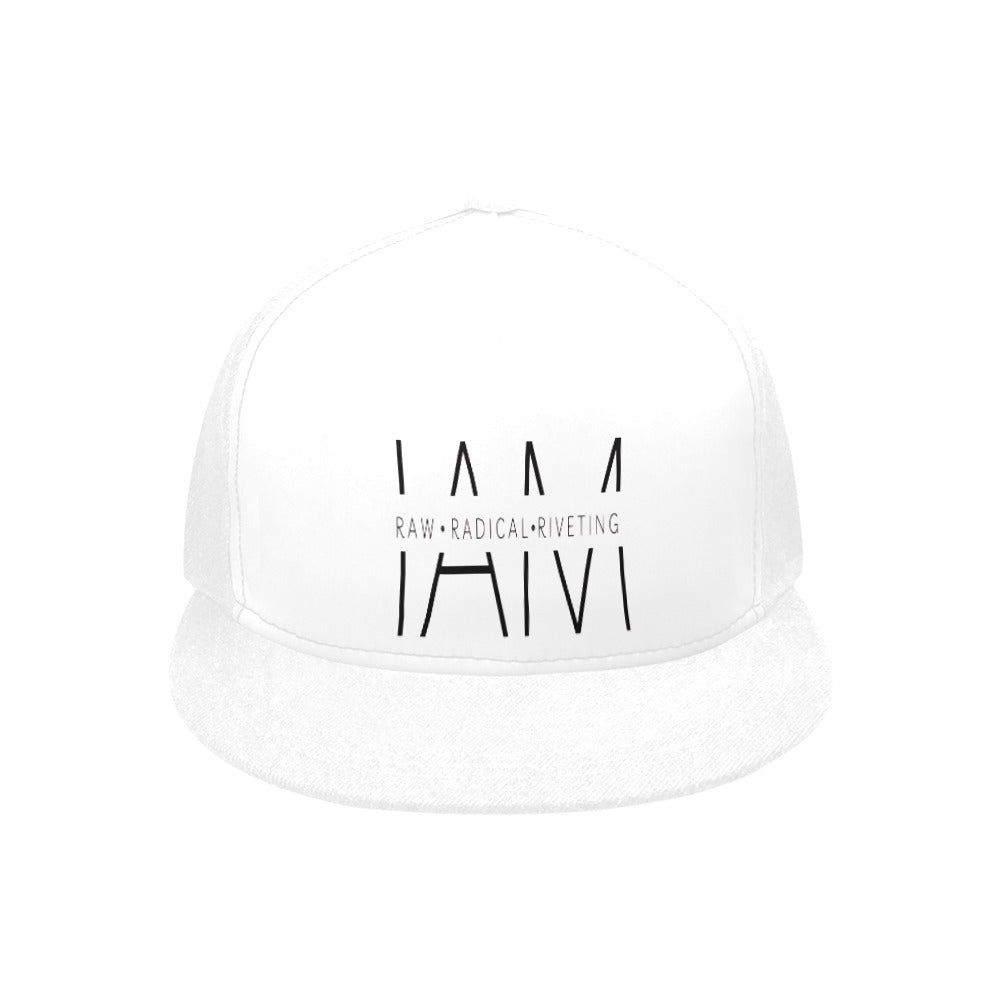 I Am Raw Radical Riveting Snapback Hat