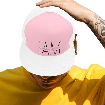 I Am Raw Radical Riveting Snapback Hat